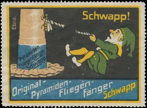 Original-Pyramiden Fliegenfänger Schwapp