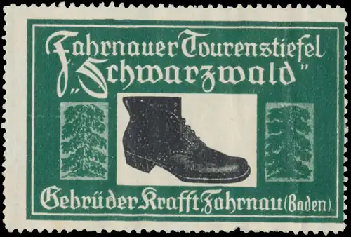Fahrnauer Tourenstiefel Schwarzwald