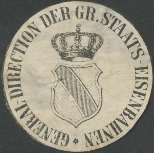 General-Direction der Gr. Staats-Eisenbahnen