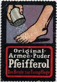 Original Armee - Puder Pfeifferol das Beste zur FuÃpflege