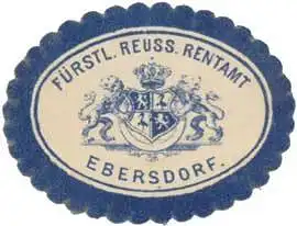 F. Reuss. Rentamt Ebersdorf