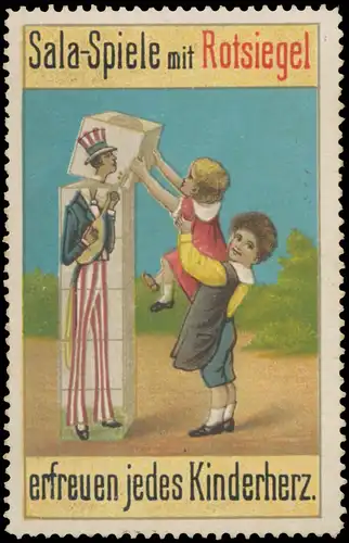 Sala-Spiele mit Rotsiegel erfreuen jedes Kinderherz