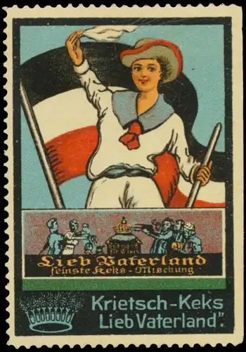 Lieb Vaterland Krietsch-Keks