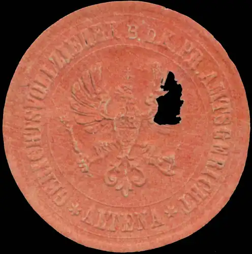 Gerichtsvollzieher b.d. K.Pr. Amtsgericht Altena