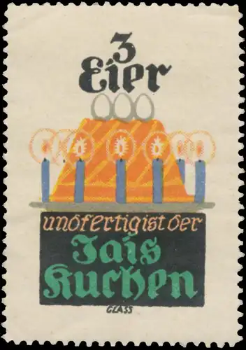 3 Eier und ferig ist der Iais Kuchen