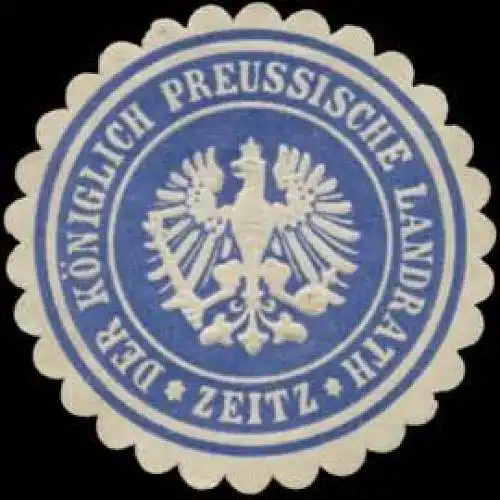 Der K.Pr. Landrath Zeitz