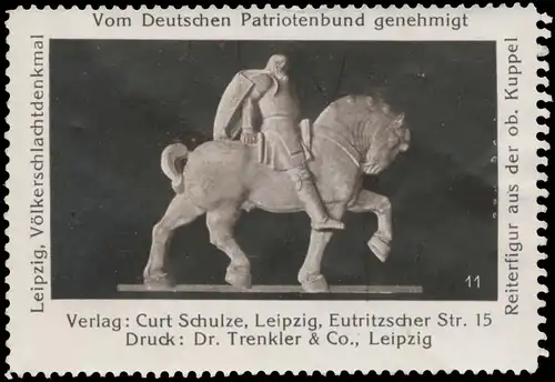 Reiterfigur aus der oberen Kuppel