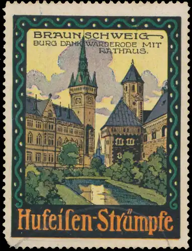 Burg Dankwarderode mit Rathaus in Braunschweig
