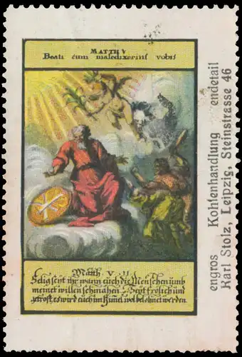 Selig seit ihr wann euch die Menschen um meinet willen schmÃ¤hen