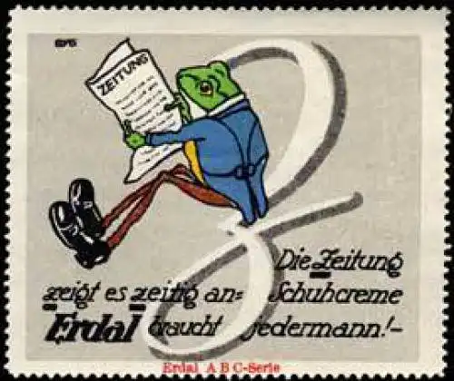 Erdal Frosch - Buchstabe Z