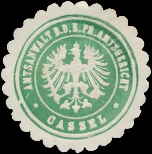 Amtsanwalt b.d. K.Pr. Amtsgericht Kassel