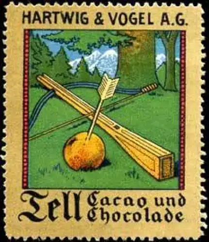 Armbrust Wilhelm Tell Kakao & Schokolade