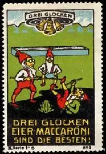 Drei Glocken Eier-Nudeln