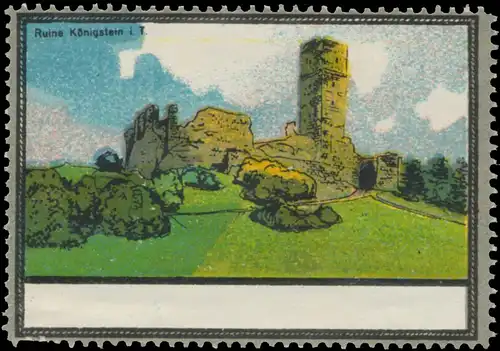 Ruine KÃ¶nigstein i. T