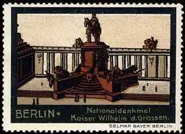 Nationaldenkmal Kaiser Wilhelm des Grossen