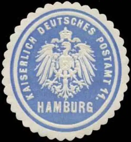 Kaiserl. Deutsches Postamt 11