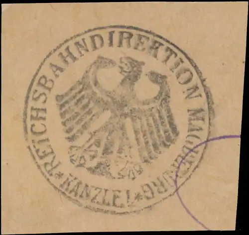 Kanzlei Reichsbahndirektion Magdeburg