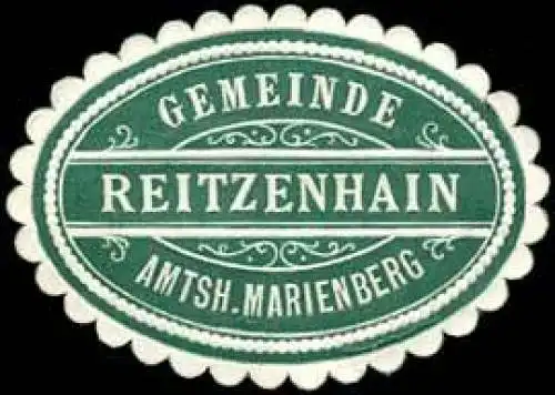 Gemeinde Reitzenhain - Amtsh. Marienberg