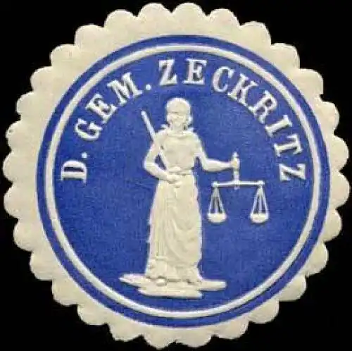 Die Gemeinde Zeckritz