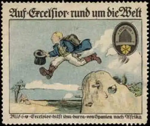Auf Excelsior rund um die Welt