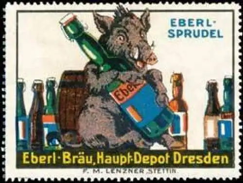 Schwein mit Eberl-Sprudel