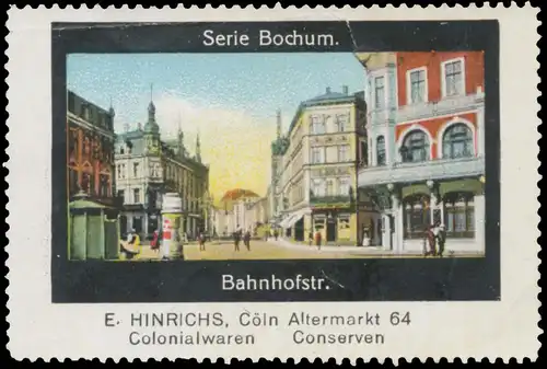 BahnhofstraÃe von Bochum