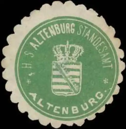 H.S. Altenburg Standesamt