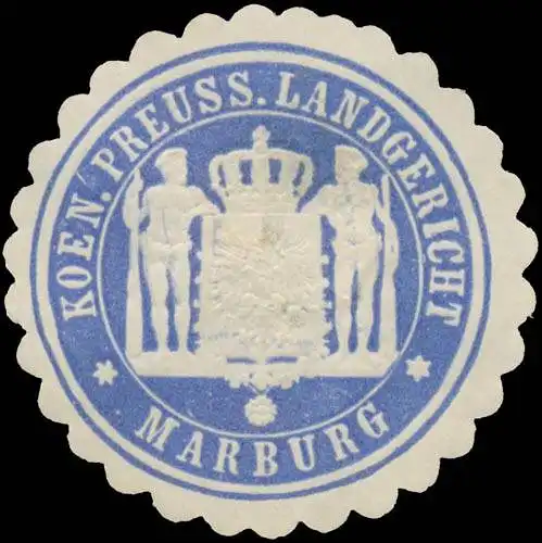 K.Pr. Landgericht Marburg