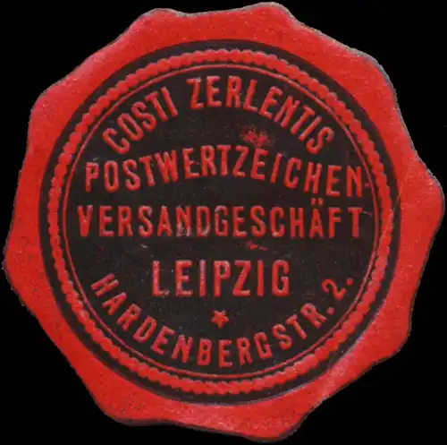Costl Zerlentis Briefmarken-Versand