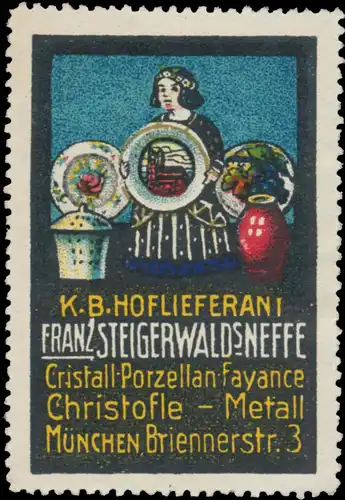 Cristall - Porzellan - Fayance Christofle - Metall