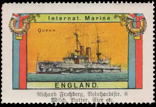 England Schiff Queen