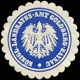 K. Landraths - Amt Goldberg - Haynau/Schlesien