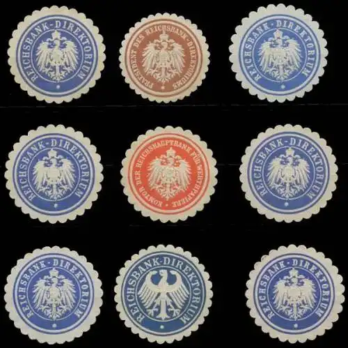 Deutsche Reichsbank Sammlung Siegelmarken