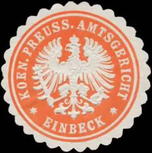 K.Pr. Amtsgericht Einbeck