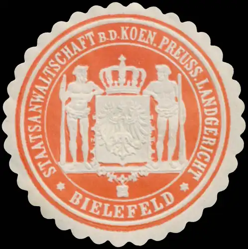 Staatsanwaltschaft b.d. K.Pr. Landgericht Bielefeld