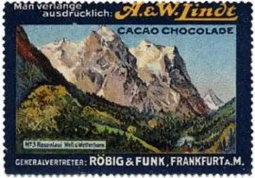 Rosenlaui Well und Wetterhorn