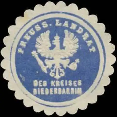 Pr. Landrat des Kreises Niederbarnim