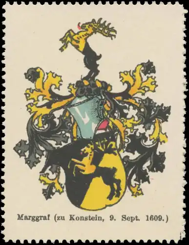 Marggraf (zu Konstein) Wappen