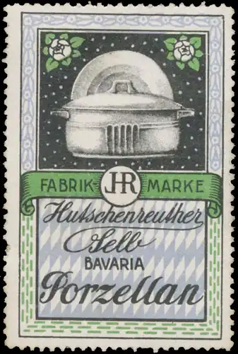 Fabrikmarke Hutschenreuther Bavaria Porzellan