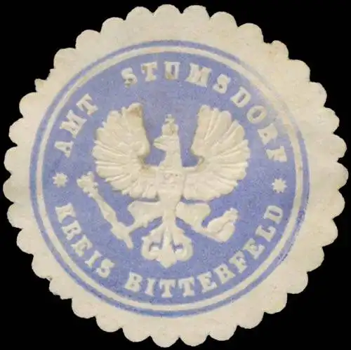 Amt Stumsdorf Kreis Bitterfeld