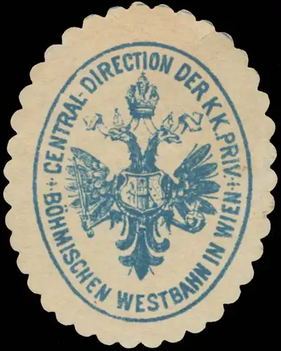 Central-Direction der k.k. priv. BÃ¶hmischen Westbahn