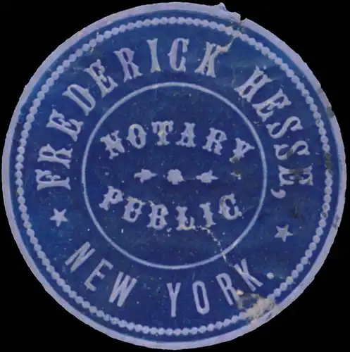 Notar Frederick Hesse