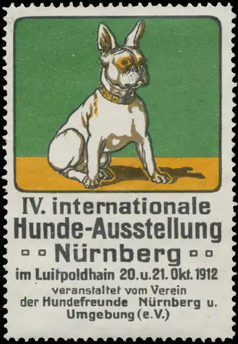 IV. internationale Hunde-Ausstellung