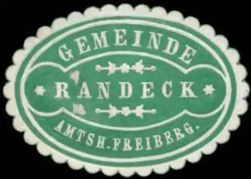 Gemeinde Randeck Amtsh. Freiberg