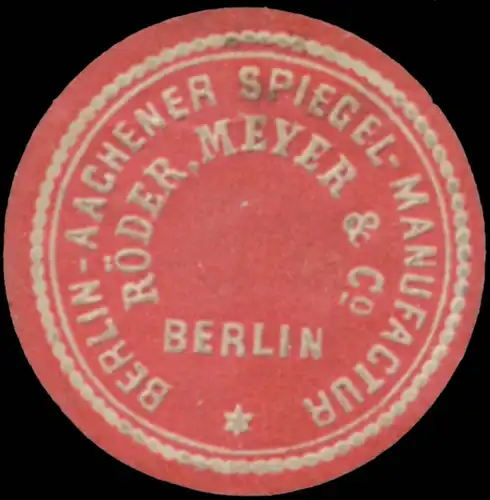 Berlin-Aachener Spiegel-Manufactur