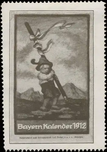 Bayern Kalender 1912