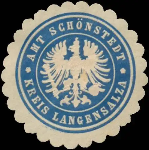 Amt SchÃ¶nstedt Kreis Langensalza