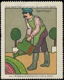 Quartett-Spiel - GÃ¤rtner