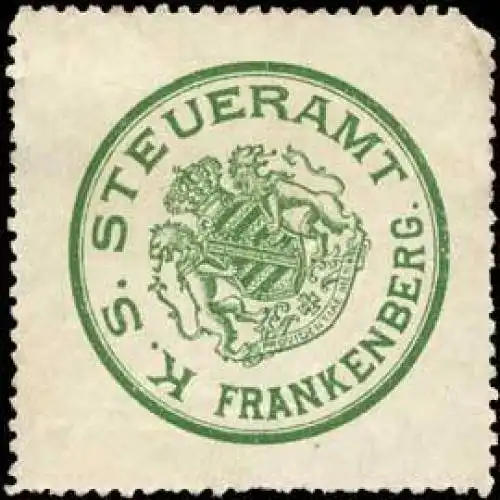 KÃ¶niglich SÃ¤chsische Steueramt Frankenberg