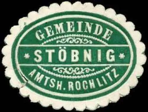 Gemeinde StÃ¶bnig - Amtshauptmannschaft Rochlitz